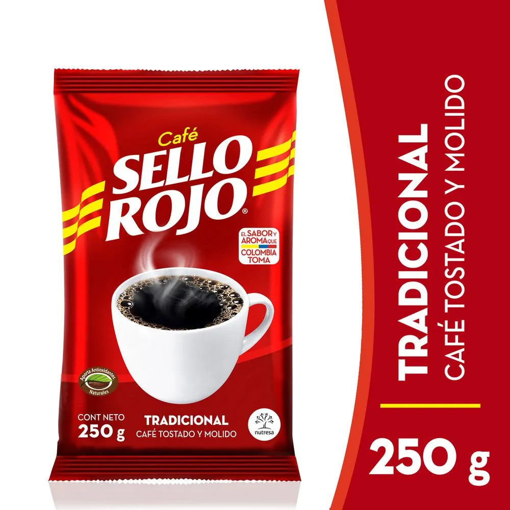 CAFE SELLO ROJO 250 g 