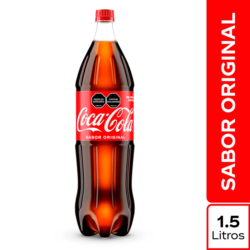 GASEOSA COCA-COLA ORIGINAL 1.5L