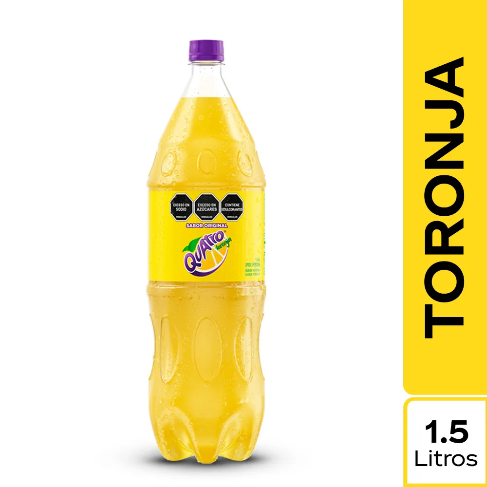 Gaseosa Quatro Toronja Original 1,5 Lt