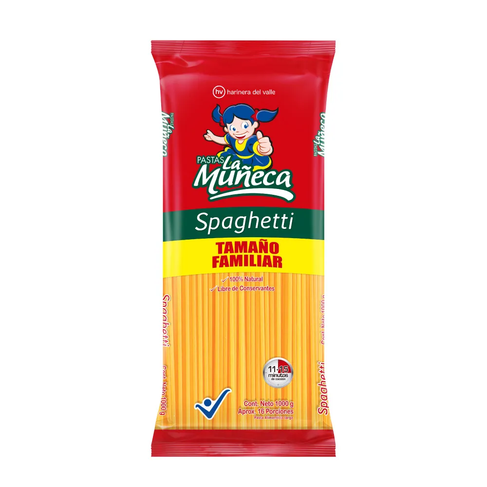 Pasta La Muñeca Espagueti 1 Kg