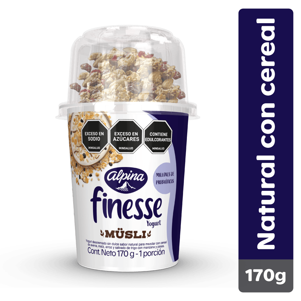 Yogurt Alpina Finesse Cereal 170 G